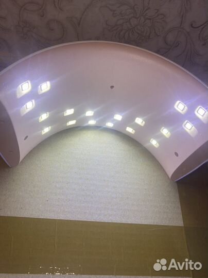 Лампа для маникюра и педикюра sunuv 9x plus