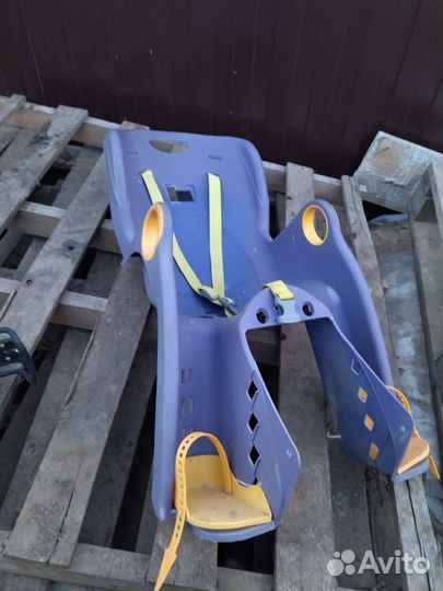 Детское кресло на велосипед бу