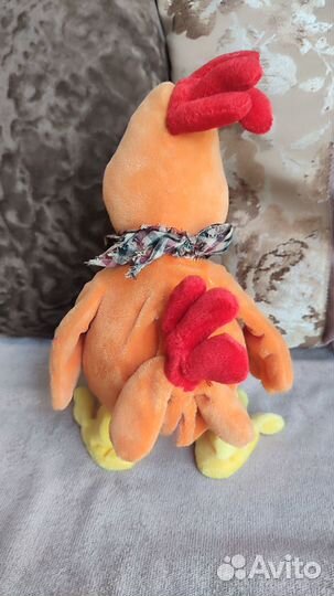 Танцующий и поющий петух высотой 36 см