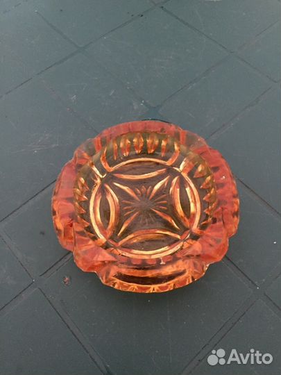 Пепельницы хрустальные