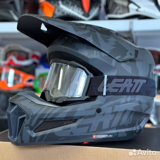 Эндуро шлем с маской Leatt 3.5