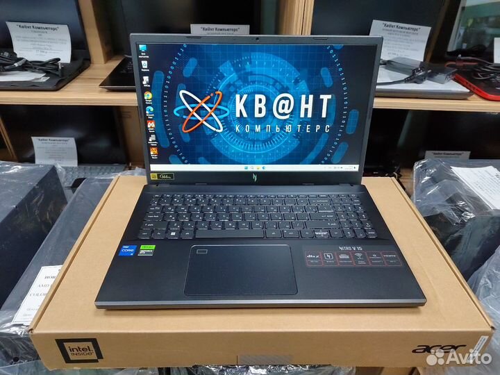 Новый Acer Nitro i5 13420H 16gb 512gb RTX3050(6gb)