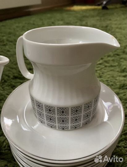 Сервиз чайный на 12 персон Чехословакия
