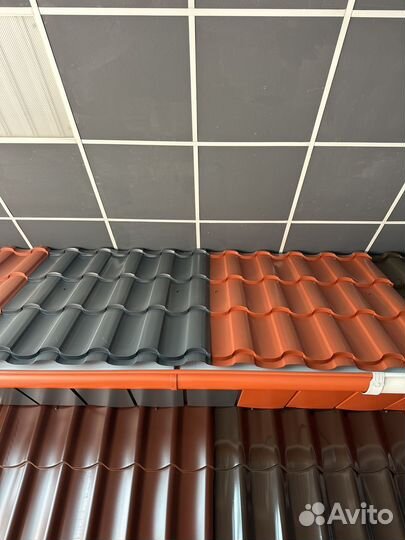 Металлочерепица шифер Аликанте Профиль