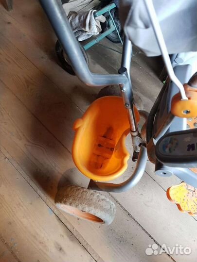 Детский велосипед бу с ручкой