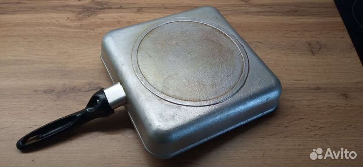 Чугунная сковорода гриль