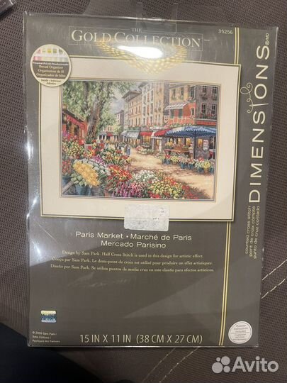 Набор для вышивания крестом dimensions