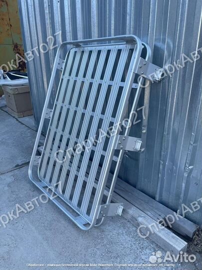 Багажник на крышку Land Cruiser 80 алюминий