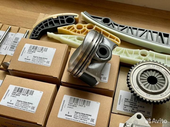Ремкомплект двигателя VAG 1.8 вторая ревизия