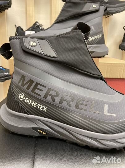 Ботинки зимние merrell без шнуровки (41-46)