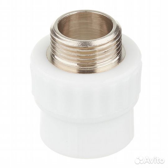 Муфта полипропиленовая 25 мм х 3/4 нр(ш)