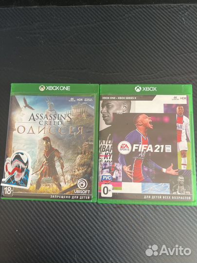 Игры на xbox One диски