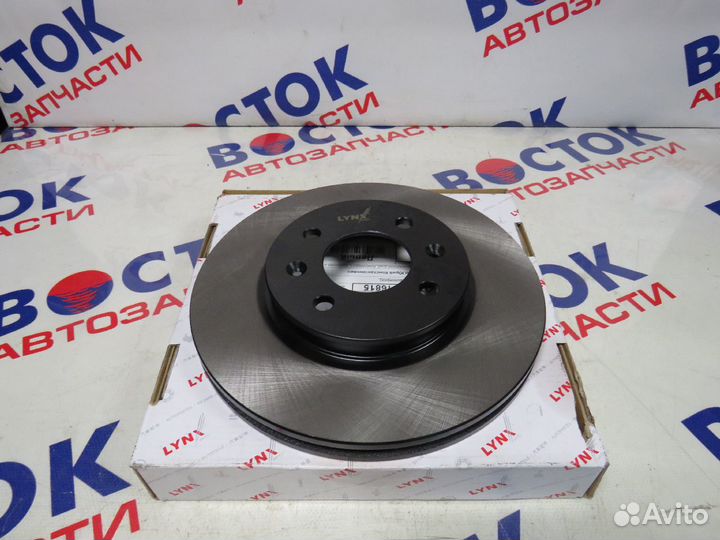 Диск тормозной Перед hyundai solaris HCR