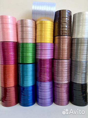 Лента атласная 1 см