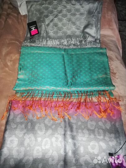 Шарфы и палантины