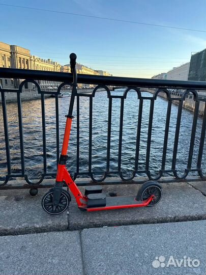 Самокат shulz 200 pro с подставкой для ребенка