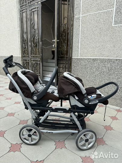 Коляска для двойни