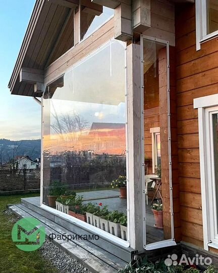 Мягкие окна на веранду от производителя арт 327