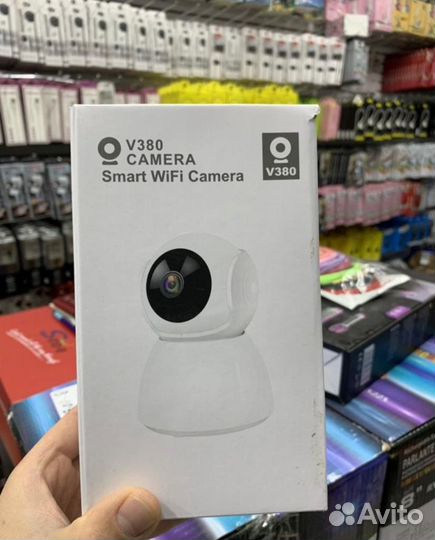 Поворотная IP-камера -IPS- V380-Q7A радионяня