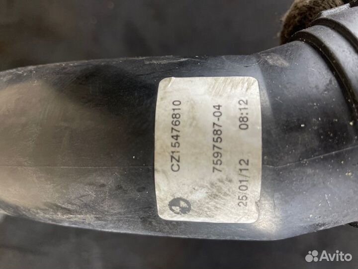 Патрубок интеркулера Bmw 1 F20 N13B16 2012