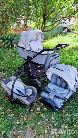 Коляска Reggio (2 в 1 или 3 в 1) Adamex