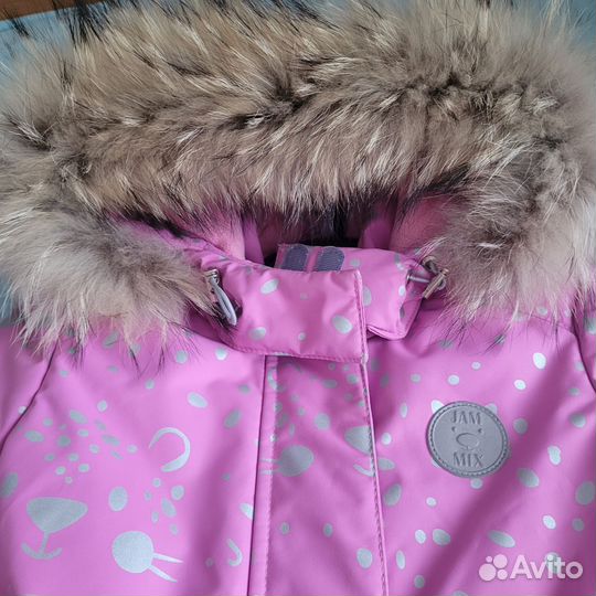 Зимний костюм для девочки 110