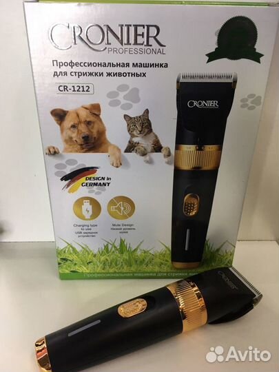 Машинка для стрижки животных Cronier cr-1212