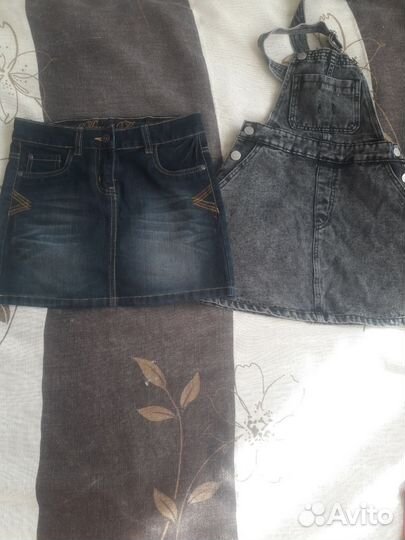 Джинсовая юбка