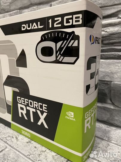 Видеокарта Palit Nvidia GeForce RTX 3060 12Gb Dual