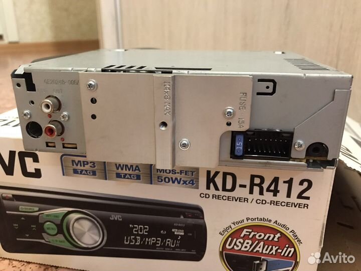 Автомагнитола JVC KD-R412