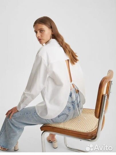 Рубашка с завязками на спине