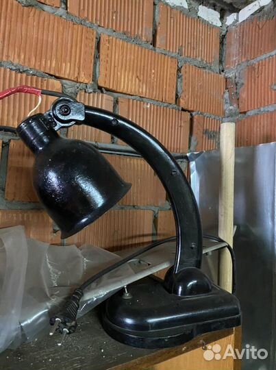 Лампа настольная СССР нквд