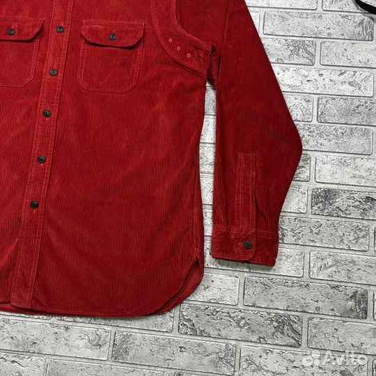 Рубашка из крупного Велюра Ralph Lauren Red Shirt