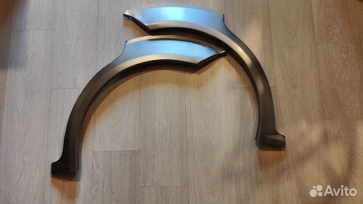 Задние арки Chery Bonus комплект цинк