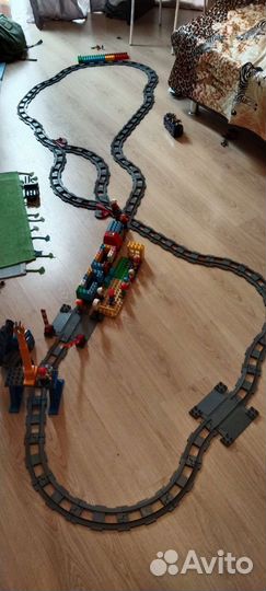 Lego duplo поезд железная дорога
