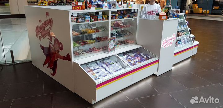 Кондитерская Стойка Островок для Магазинов и Кафе