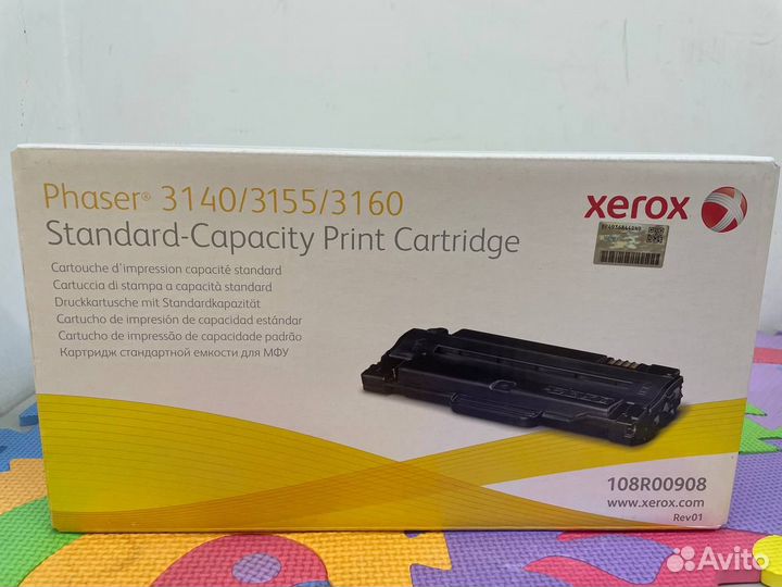 108R00908 Тонер-картридж xerox Phaser 3140/ 3155