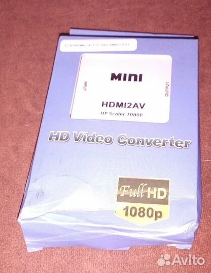 Переходник с hdmi на тюльпаны