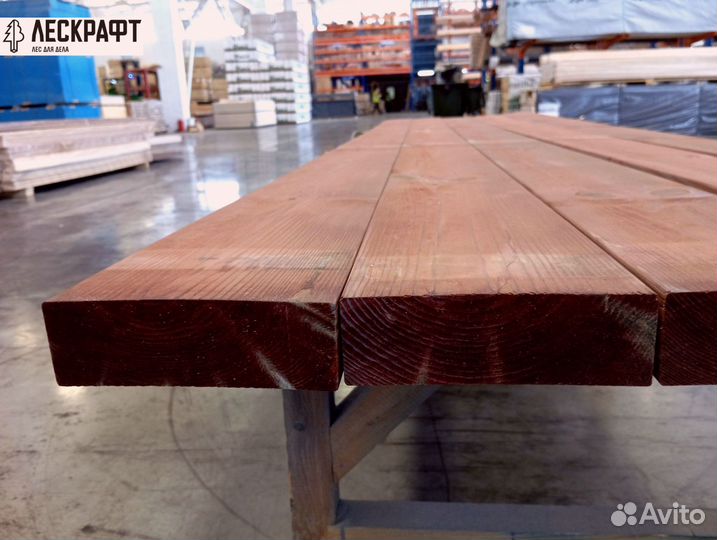 Доска строганая 20*120*4000 мм импрегнированная