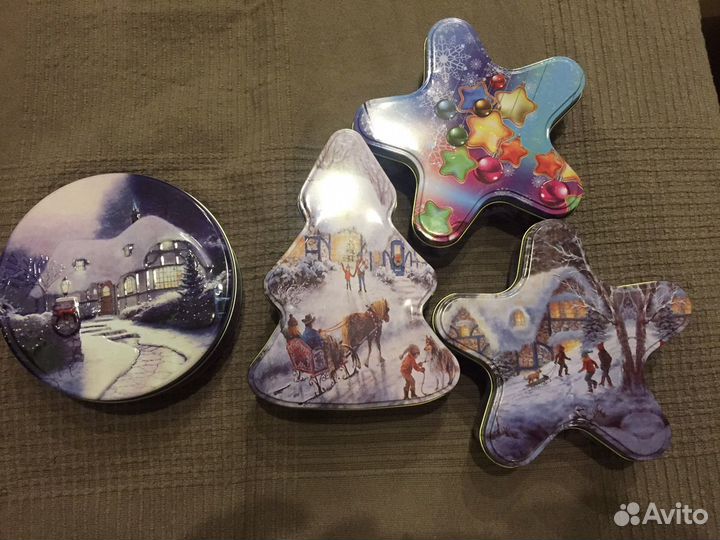 Коробки для подарка новогодние новые