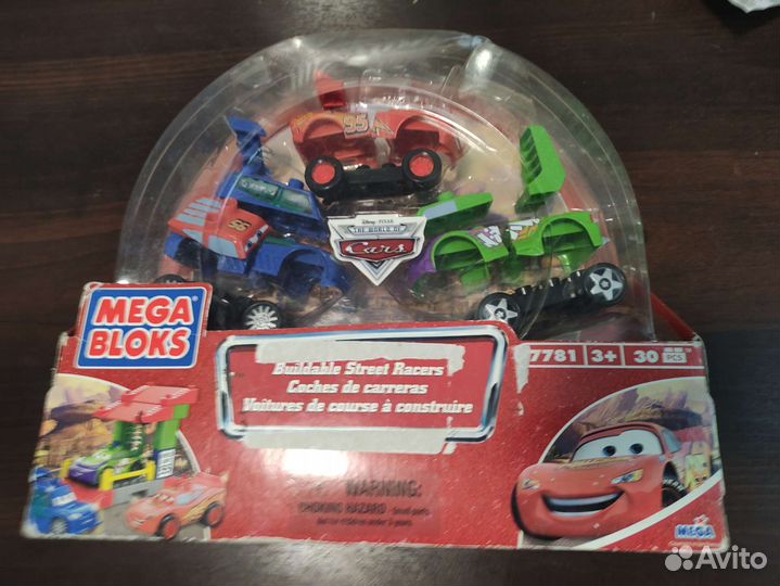 Мегаблокс тачки