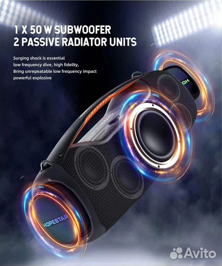 Колонка Hopestar A60 Bluetooth беспроводная новая