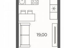 Квартира-студия, 23,9 м², 23/26 эт.