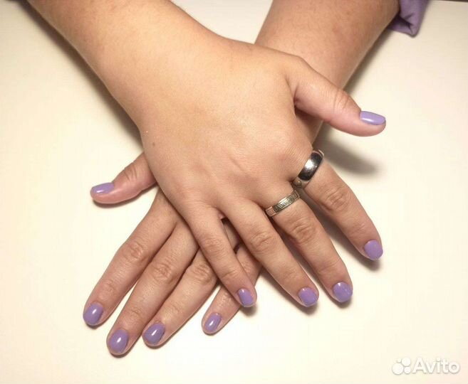 Маникюр с покрытием гель-лаком