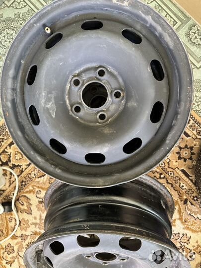 Штампованные диски r15 5x100 4шт