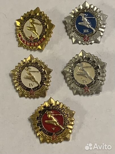 Спортивные значки гто СССР