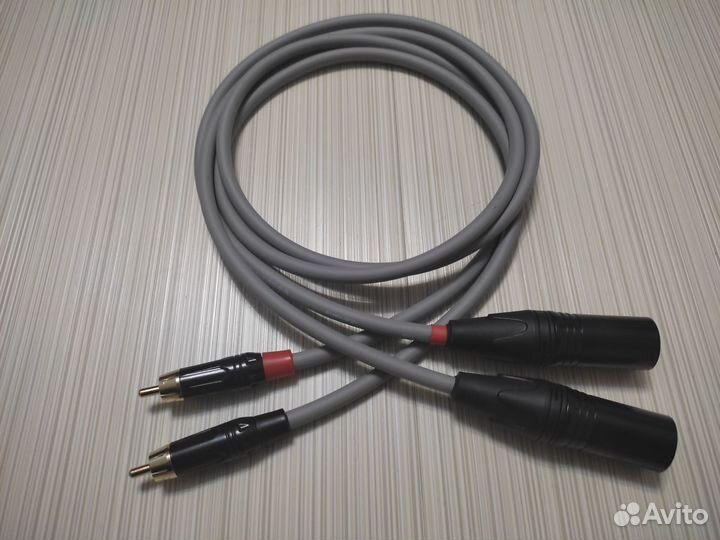 Кабели Canare XLR(m) - RCA