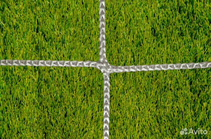 Сетка для футбольных ворот 7,5*2,5 м нить 2,2 мм