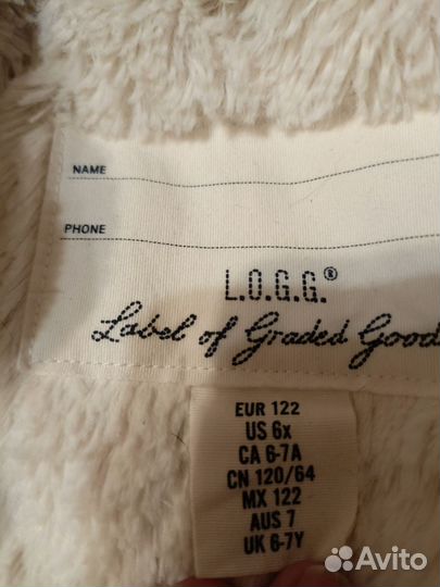 Куртка для девочки Label of Graded Goods 6-7 лет