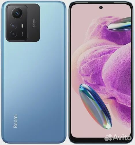 Смартфон Xiaomi Redmi Note 12S 256 гб голубой